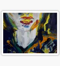 fauve lips Sticker