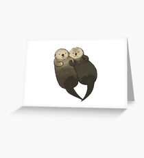 funny twin Greeting Card
