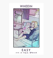 Wheein - EASY | MAMAMOO Photographic Print