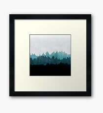 Woods Abstract Framed Print