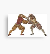 Einfallen With Cut Canvas Print