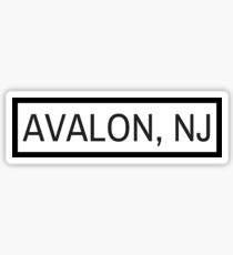 Avalon, NJ Sticker