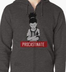 Procastinate Zipped Hoodie