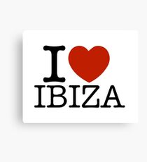 Lienzo Amo Ibiza