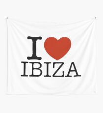 I love Ibiza Tapestry