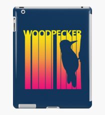 Retro 1980s Woodpecker iPad Case/Skin