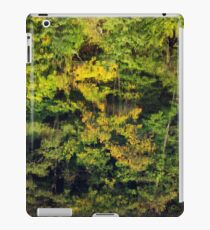 Autumn reflections in the Rhone river iPad Case/Skin
