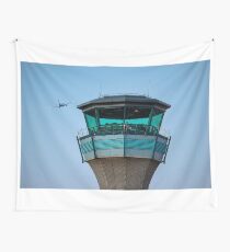 Control Tower Wall Tapestry