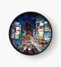 Tokyo traffic Clock