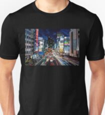 Tokyo traffic Unisex T-Shirt