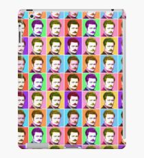 Ron Swanson Diptych iPad Case/Skin