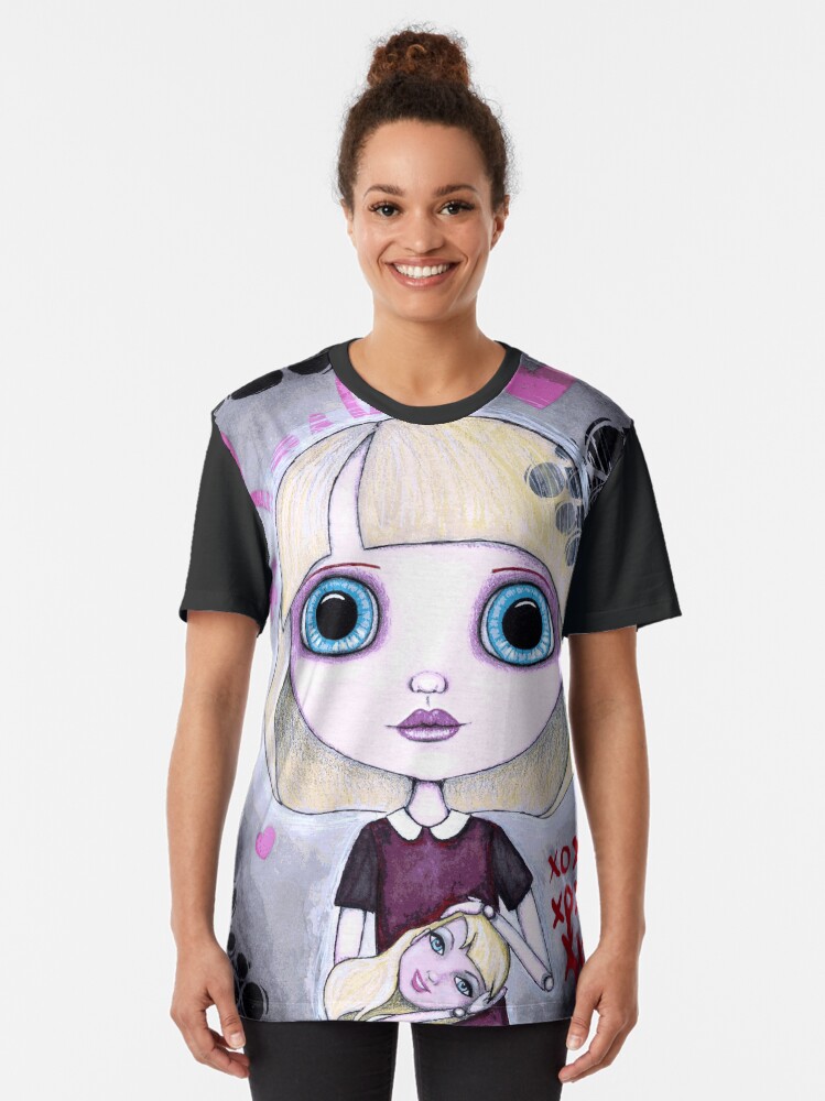 Alternate view of Number One Fan (Full Color Version) Graphic T-Shirt