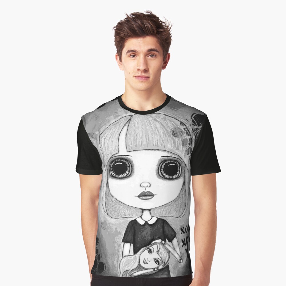 Number One Fan (Black & White Version) Graphic T-Shirt