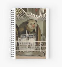 Dishwasher Possum Spiral Notebook
