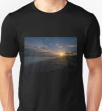 Sunrise on a Pebble Beach Unisex T-Shirt