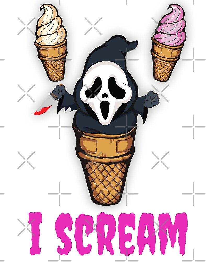 "I Scream "Ice Cream" " by gr3gg Redbubble