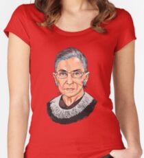 Richterin am Obersten Gerichtshof Ruth Bader Ginsburg Tailliertes Rundhals-Shirt