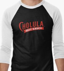 Cholula Hot Sauce Men's Baseball ¾ T-Shirt