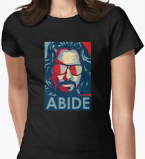 Dude Abides Women's Fitted T-Shirt