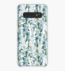 Blue branches Case/Skin for Samsung Galaxy