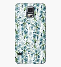 Blue branches Case/Skin for Samsung Galaxy