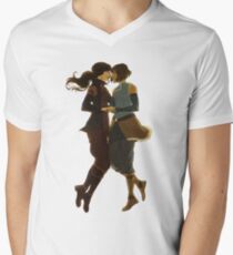 Eine echte Paarung T-Shirt mit V-Ausschnitt