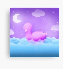 The Biggest Bird Bath Canvas Print