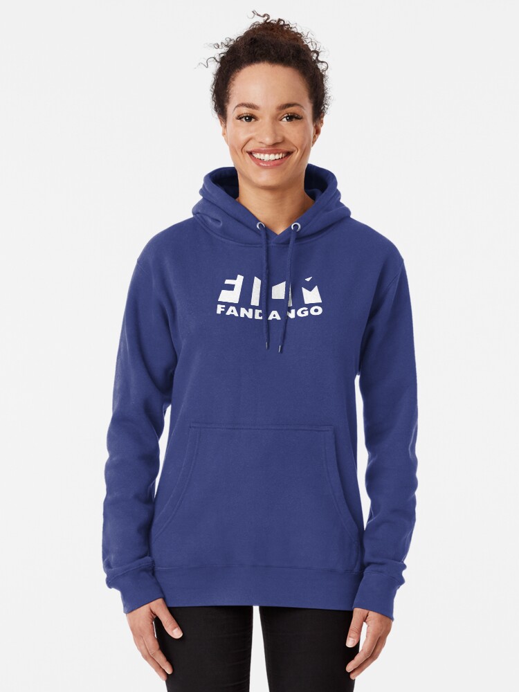 Alternate view of Film Fandango Logo - WHITE Pullover Hoodie