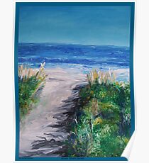 Jersey Shore Dunes Poster