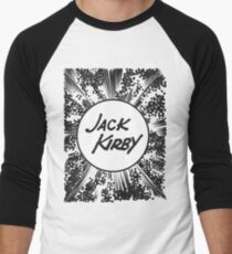Jack Kirby Krackle! Men's Baseball ¾ T-Shirt