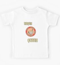 Ramen Queen Japanische Nudeln Vintage Retro Style Kinder T-Shirt