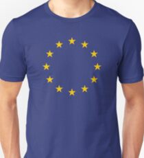 EU, Europäische Kultur, Restposten, STARS, Flagge, Euro, Flagge von Europa, Europäische Union, Flagge, Brüssel Slim Fit T-Shirt
