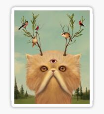 Cat Deity Sticker