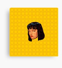 Pulp Fiction Mia Wallace Canvas Print