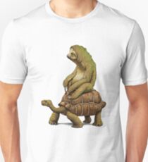 sloth and turtle Unisex T-Shirt