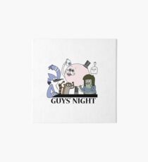 Guys' Night Art Board