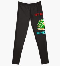 Legging 1st Bowser Design Recordar Retro 8 Bit New Bowser Design