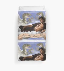 "Das Leben findet einen Weg" - Jeff Goldblum Bettbezug