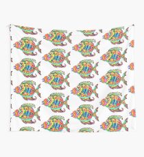Funky Fish Wall Tapestry