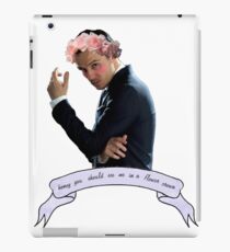 Honey, You Should See Me In A Flower Crown iPad Case/Skin