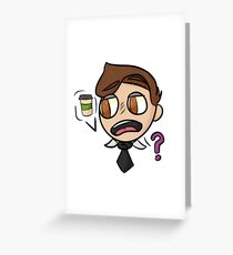 Akt zwei Elder Kevin Preis Chibi Icon Grußkarte