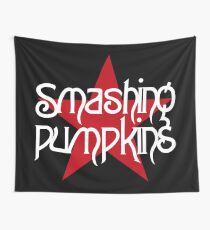 smashing pumpkins red star Wall Tapestry