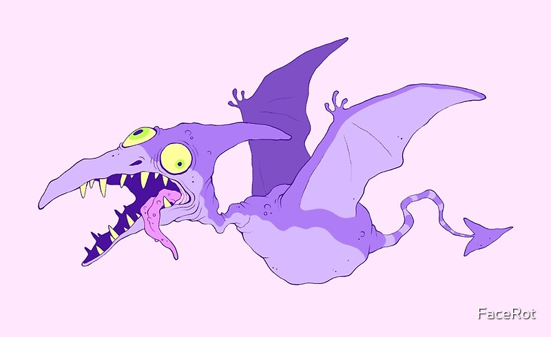 red pterodactyl