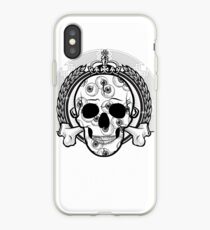 Skull and Bones King iPhone Case
