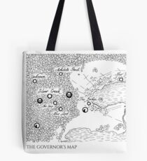 The Governor's Map Tote Bag