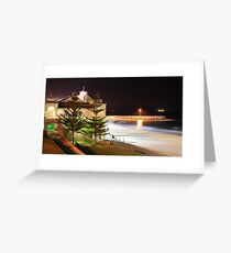 Indiana Tea Rooms by Night Greeting Card