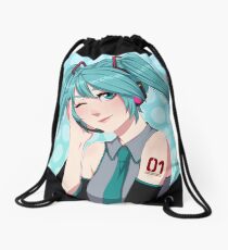 Music Lover Drawstring Bag