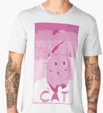 Aesthetic Cute Manga Cat Men's Premium T-Shirt