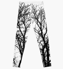 Autumn Sadness Fine Art Print Leggings