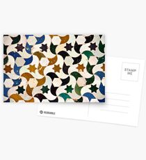 Alhambra azulejos Postcards